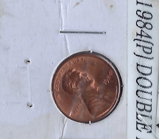 Clearance 1984 P,1¢DDO,Doubled Ear ,Lincoln Memorial Cent 1¢.Worth $100.CB3Z        