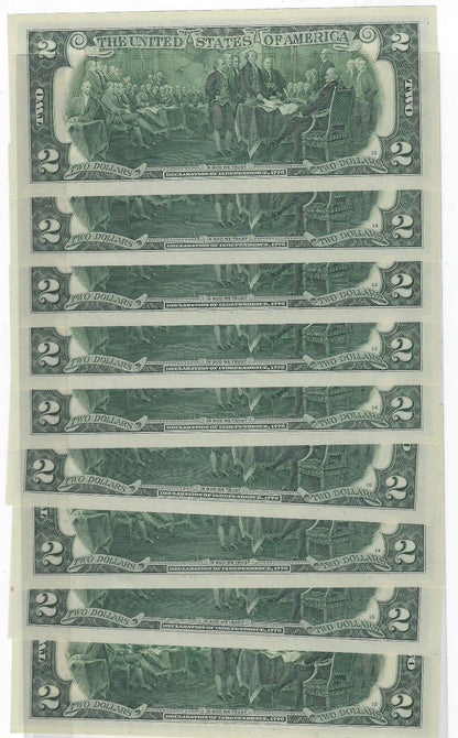 US$2 FRN Chicago 7G Fancy SN - Identical Last 2 Digits-Lucky 77(9 UNC).FNB14