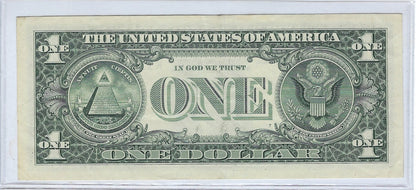 US$1 FRN Fancy Star note*Birthday* 2002 11K XFine.FNB4