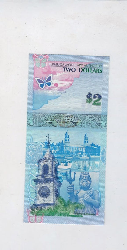 Bermuda $2 Hybrid Polymer 2009 REPLACEMENT Z/0 Mehilba RB9 UNC. RB3