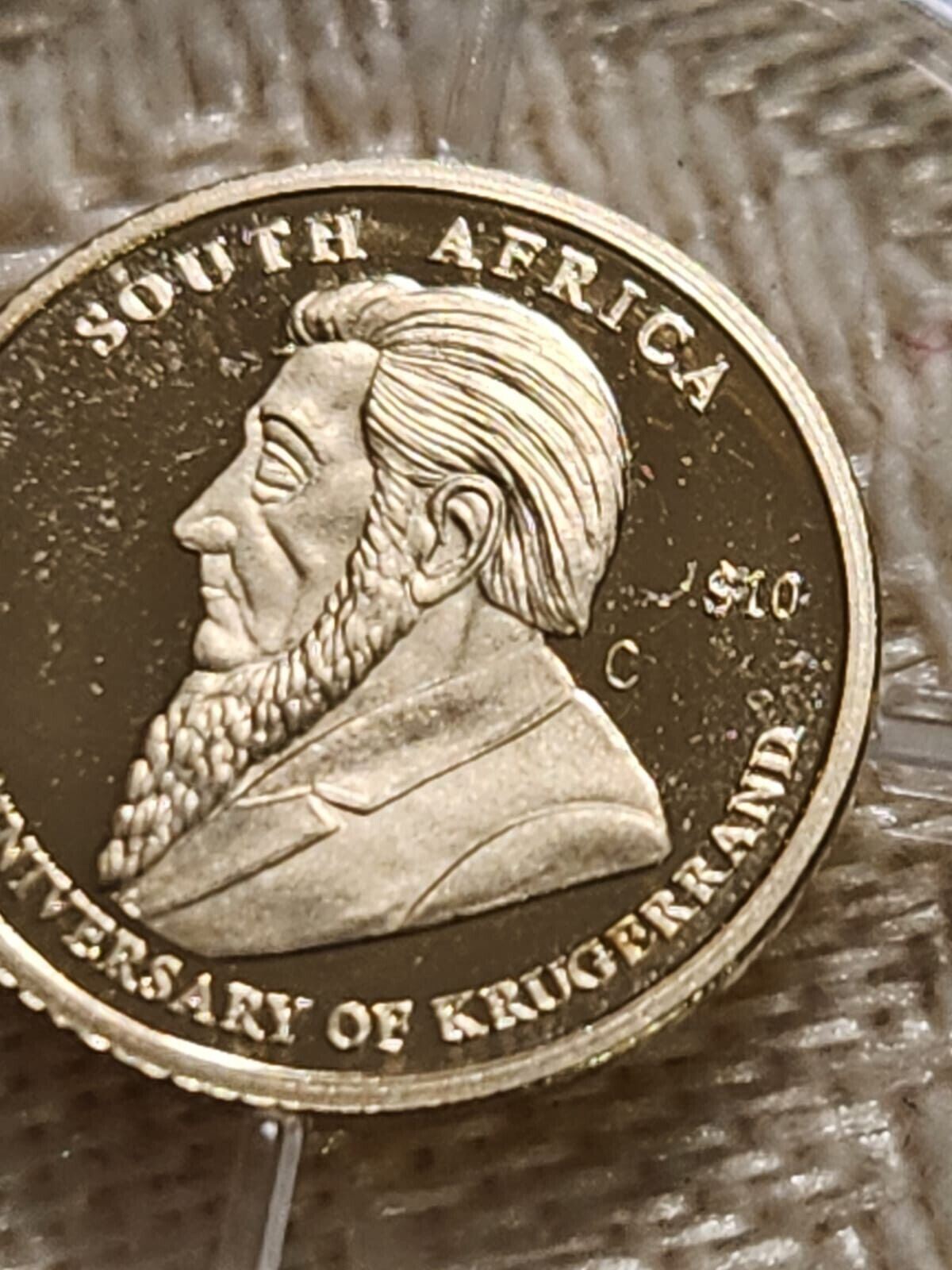 Liberia 2005 $10 Smallest Gold Mini Coin Proof.CB8C