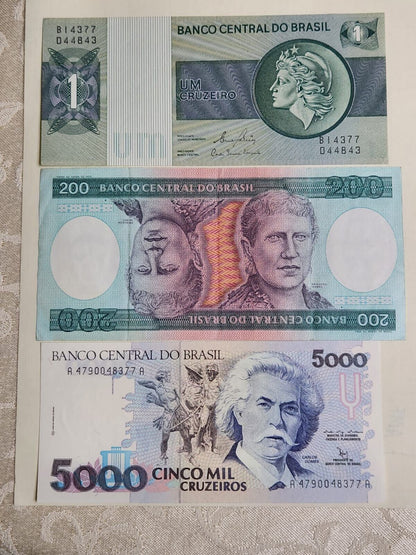 World Banknots Lot of 11 Notes ,LG3