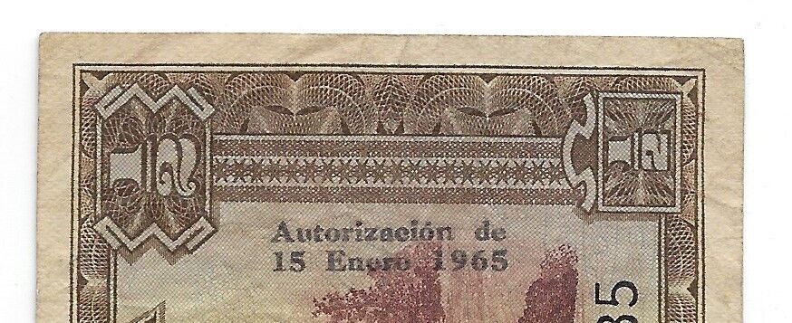 Guatemala Half 1/2 quetzal 50 centavos 15.1..1965 P-51 VF Est $95.GU4