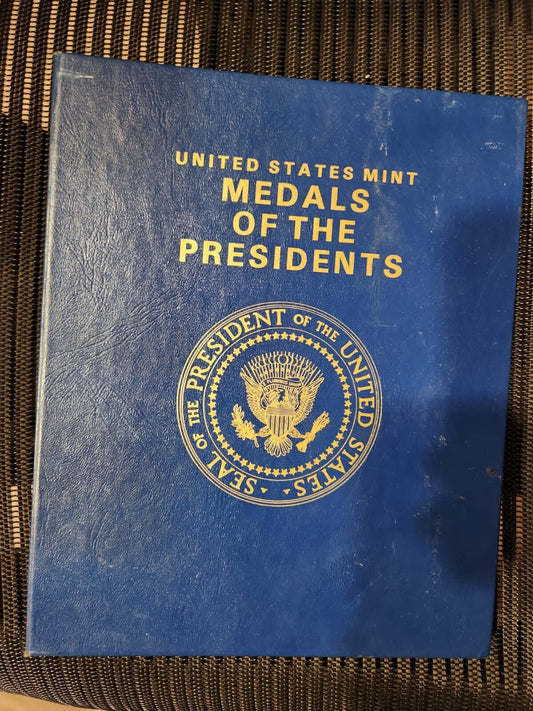 United States Mint Medals of the Presidents. Set of 41 Medals.Bronze.RM2b