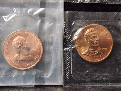 Presedential Miniature Medals Mint 10 Medallions.9Z4