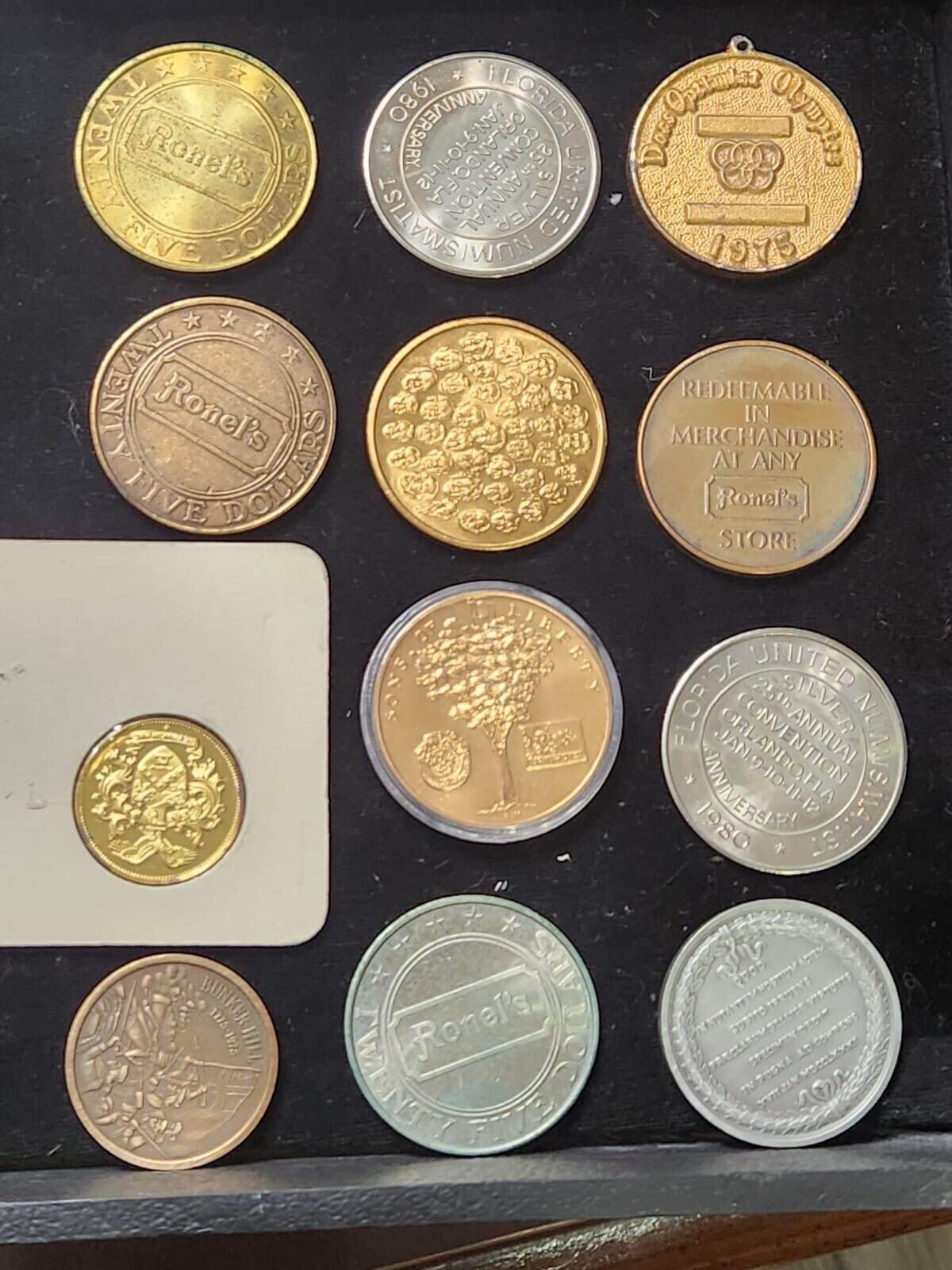 Vintage Coins,Tokens&Medals of USA  lot of 12.SALE.9Z8